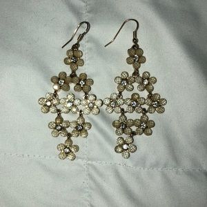 Flower earrings